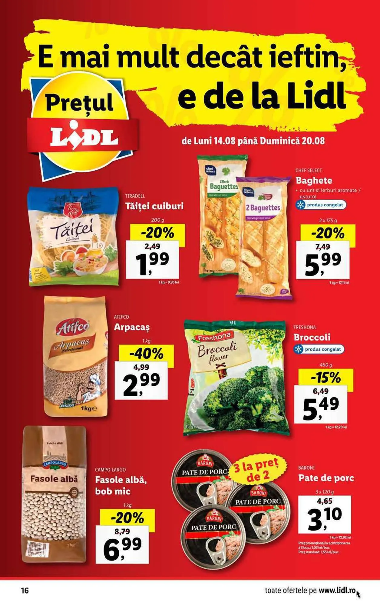 Catalog Lidl catalog de la 14 august până la 20 august 2023 - Revista Pagina 16