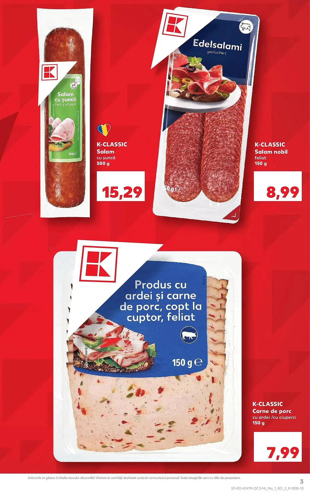 Catalog Catalog Kaufland de la 6 mai până la 12 mai 2026 - Revista Pagina 3