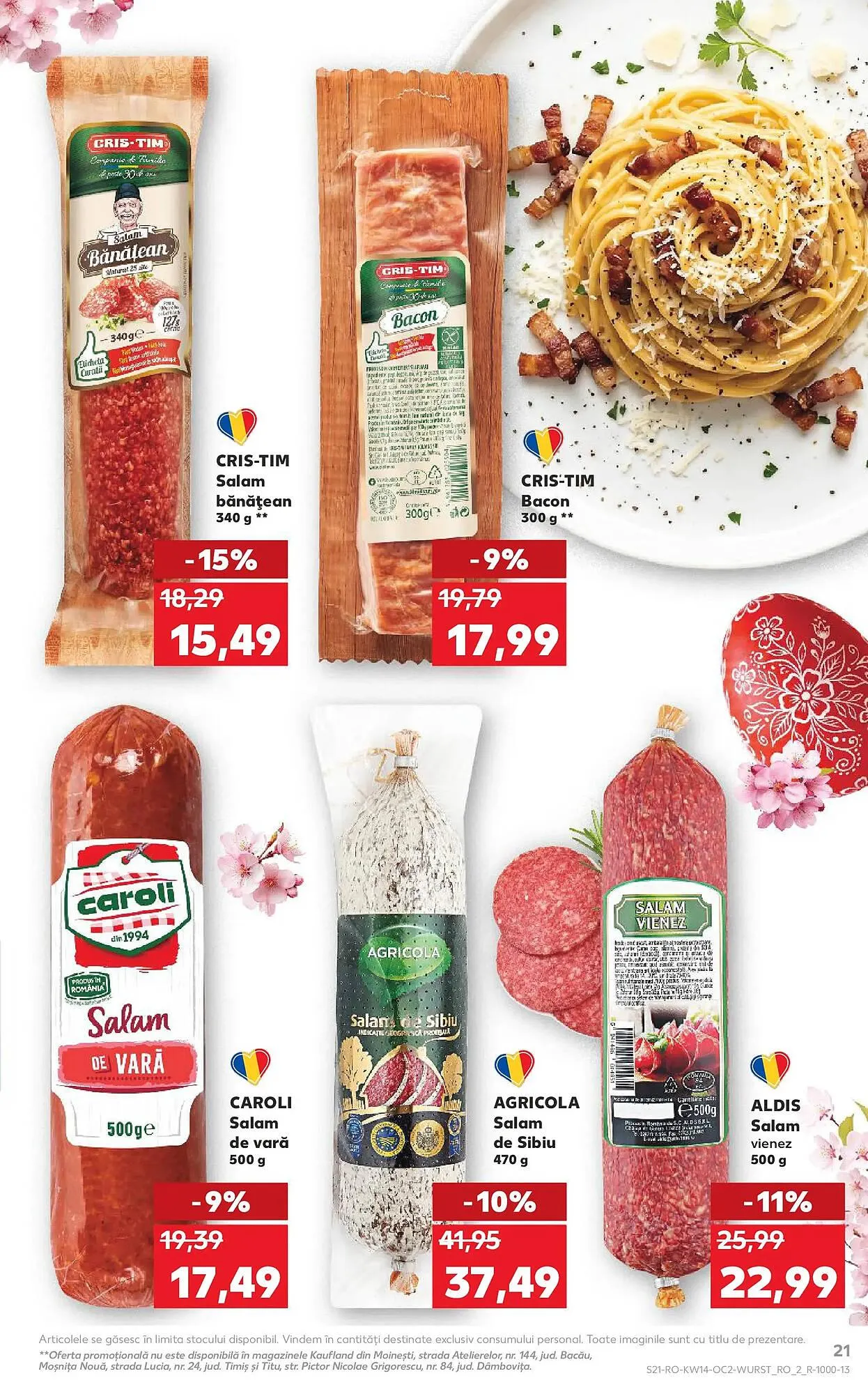 Catalog Catalog Kaufland de la 1 aprilie până la 7 aprilie 2026 - Revista Pagina 21