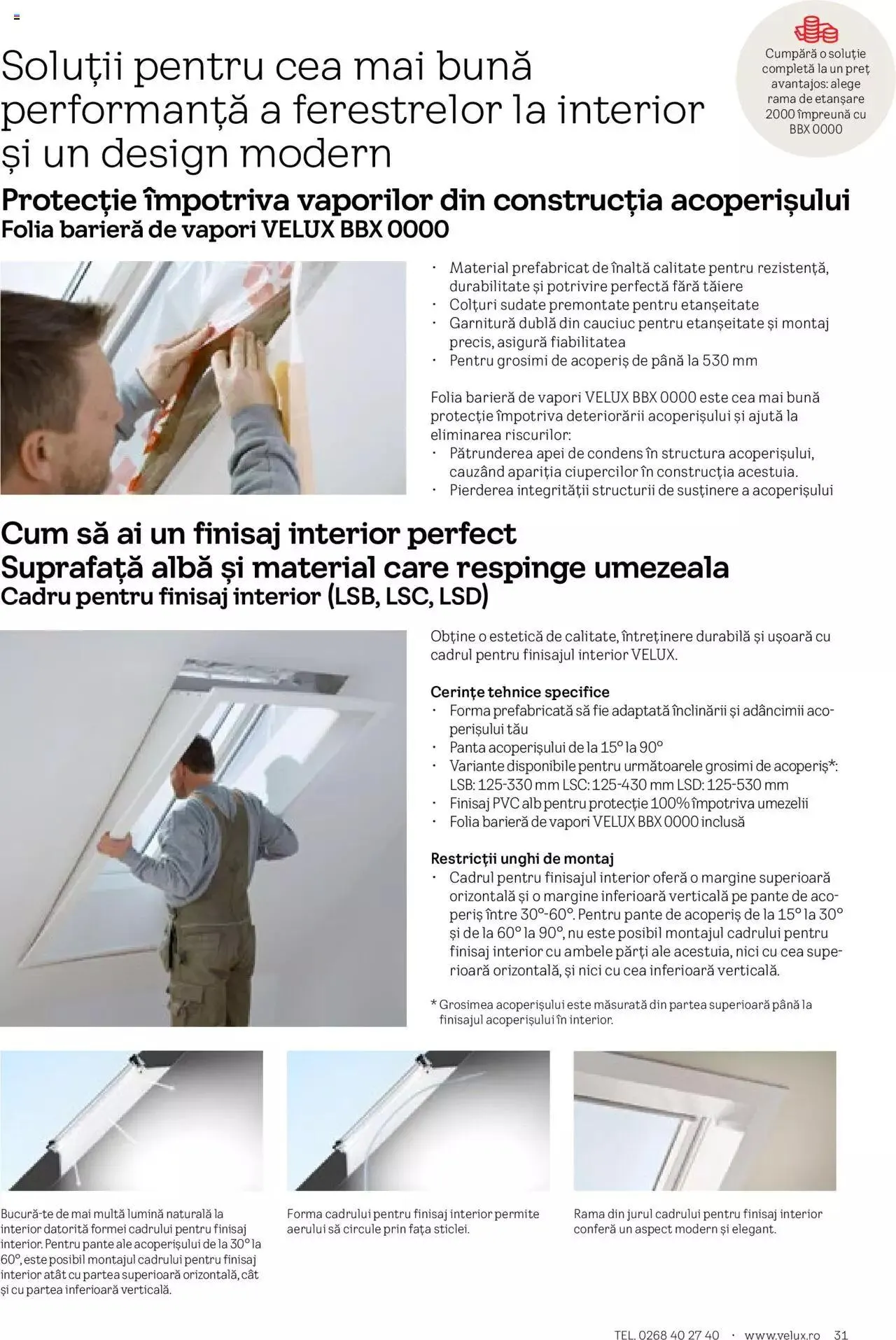 Catalog Catalog Velux de la 28 martie până la 31 decembrie 2023 - Revista Pagina 31