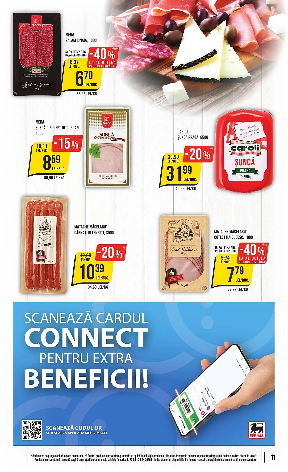 Catalog Catalog Mega Image de la 23 aprilie până la 29 aprilie 2026 - Revista Pagina 11