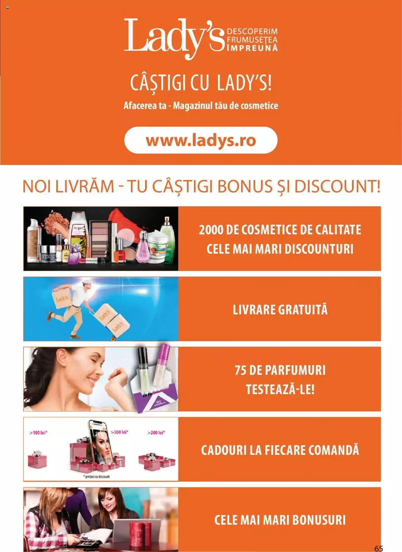 Catalog Lady’s - Catalog nou de la 14 noiembrie până la 31 decembrie 2023 - Revista Pagina 65