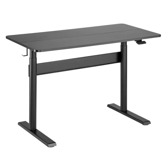 Birou gaming reglabil G04-22D-BS, negru, 120 x 60 x 115 cm, 1C