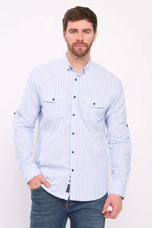 Lee Cooper - Camasa barbat cu maneca lunga regular si buzunare