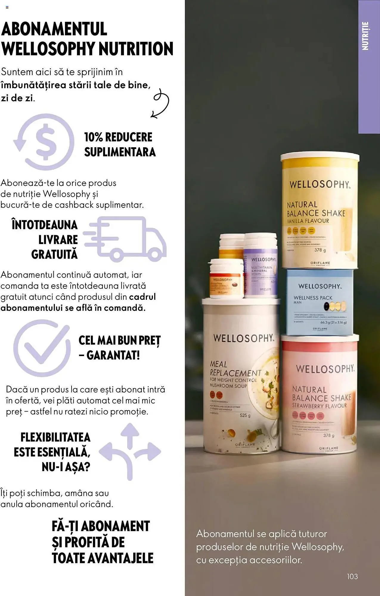 Catalog Catalog Oriflame de la 22 octombrie până la 11 noiembrie 2025 - Revista Pagina 103