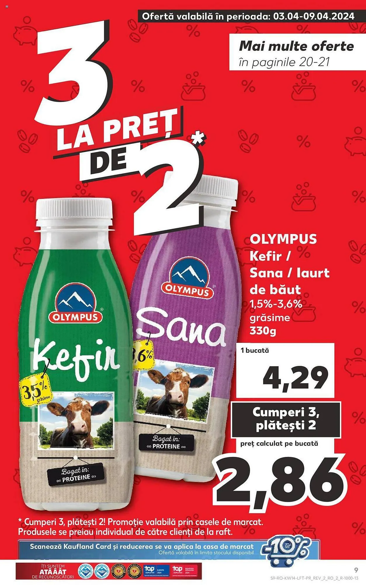 Catalog Kaufland catalog de la 3 aprilie până la 9 aprilie 2024 - Revista Pagina 9