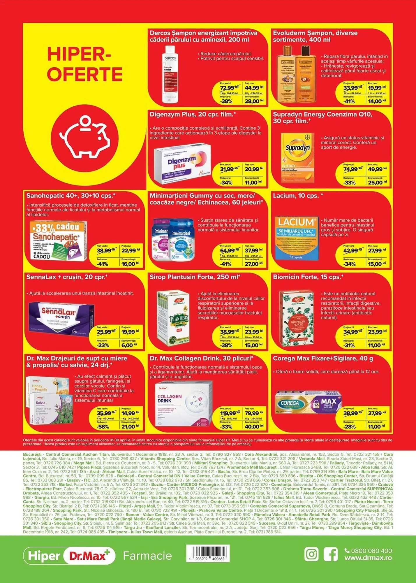 Catalog Catalog Dr.Max de la 1 aprilie până la 30 aprilie 2025 - Revista Pagina 8