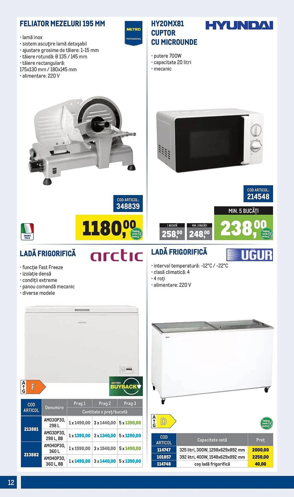 Catalog Metro catalog de la 3 octombrie până la 3 ianuarie 2024 - Revista Pagina 12