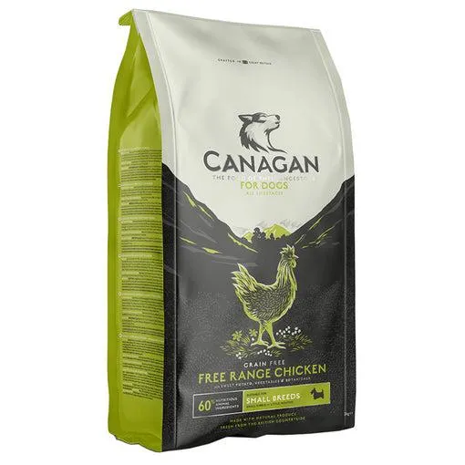 Hrana uscata pentru caini Canagan Grain Free Small Breed Pui 6kg