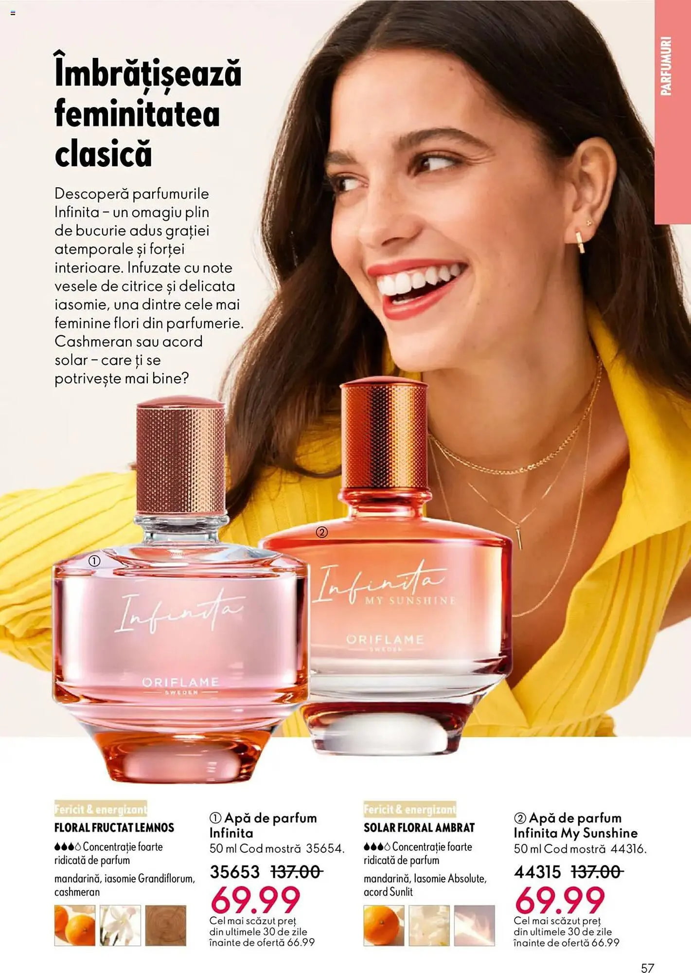 Catalog Catalog Oriflame de la 22 octombrie până la 11 noiembrie 2025 - Revista Pagina 57