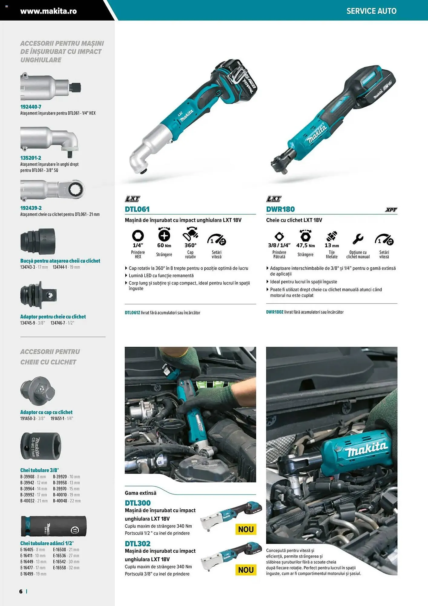Catalog Catalog Makita de la 22 octombrie până la 30 noiembrie 2026 - Revista Pagina 6