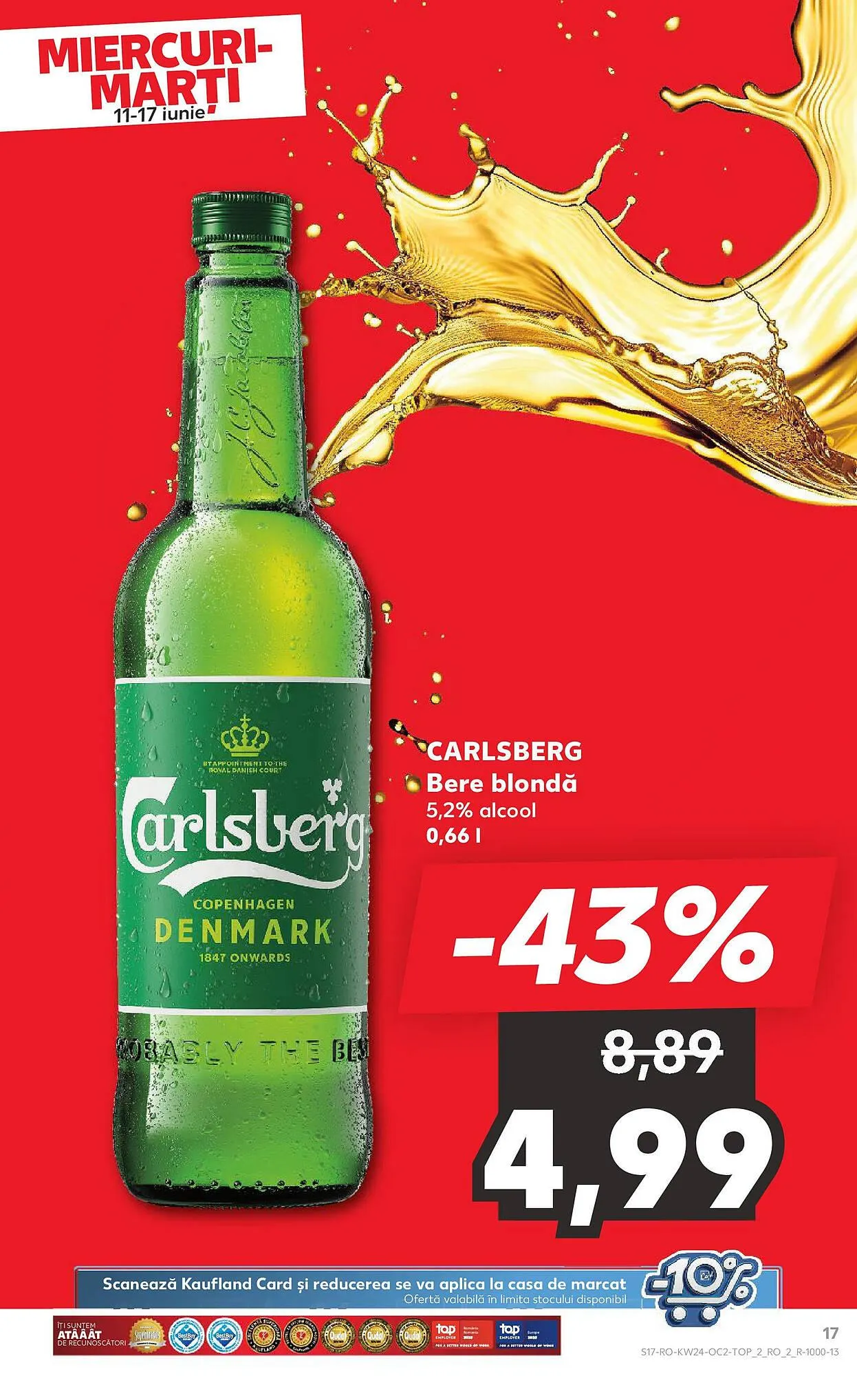 Catalog Catalog Kaufland de la 11 iunie până la 17 iunie 2025 - Revista Pagina 17