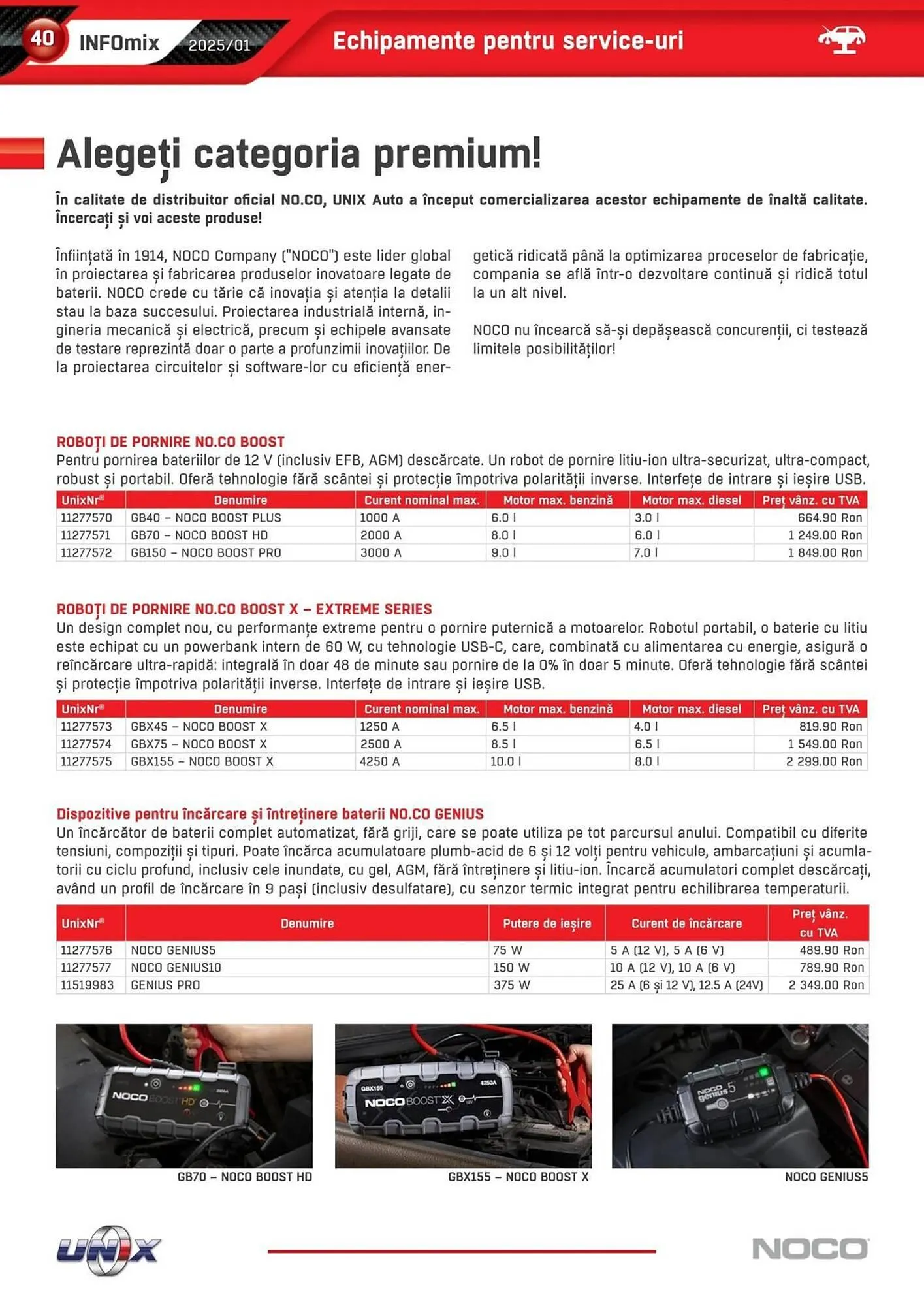 Catalog Catalog UNIX Auto de la 7 ianuarie până la 31 ianuarie 2025 - Revista Pagina 40