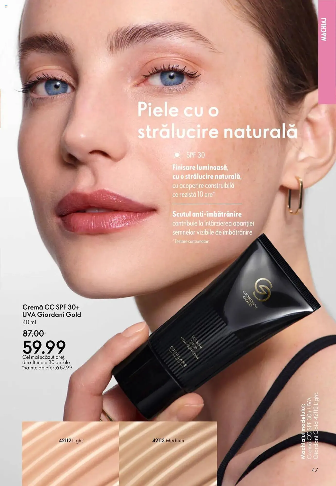 Catalog Catalog Oriflame de la 30 septembrie până la 21 octombrie 2025 - Revista Pagina 47
