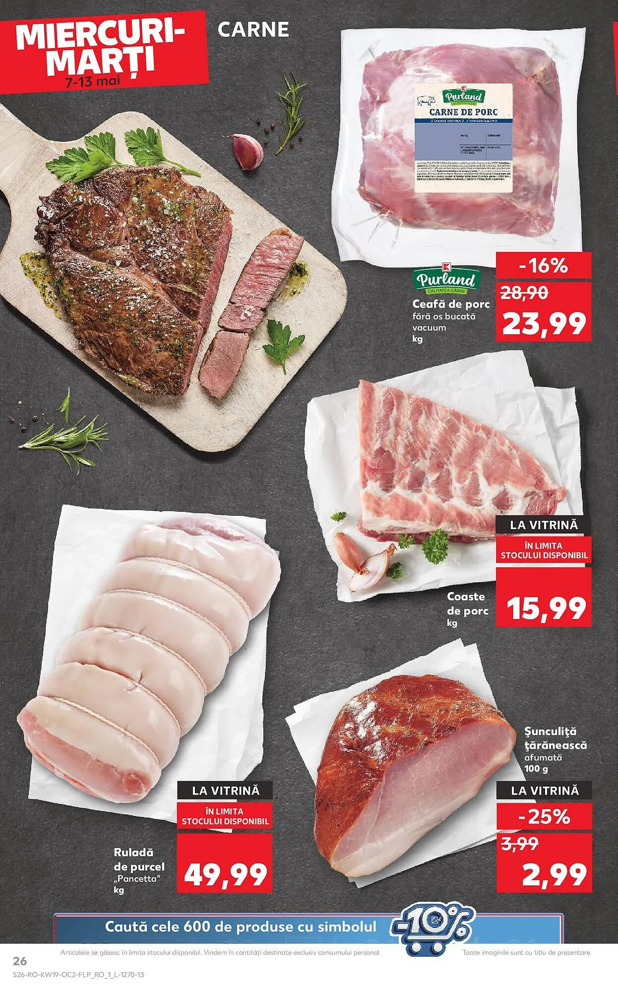 Catalog Catalog Kaufland de la 7 mai până la 13 mai 2025 - Revista Pagina 26