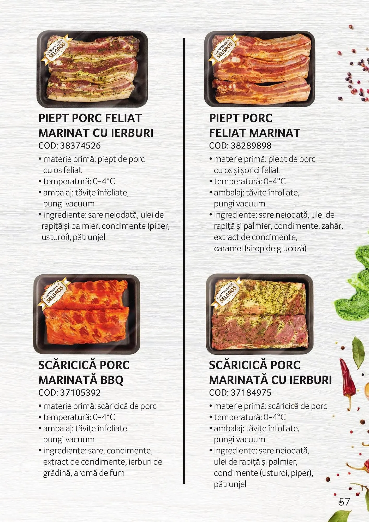 Catalog Catalog Selgros de la 3 octombrie până la 30 noiembrie 2025 - Revista Pagina 57