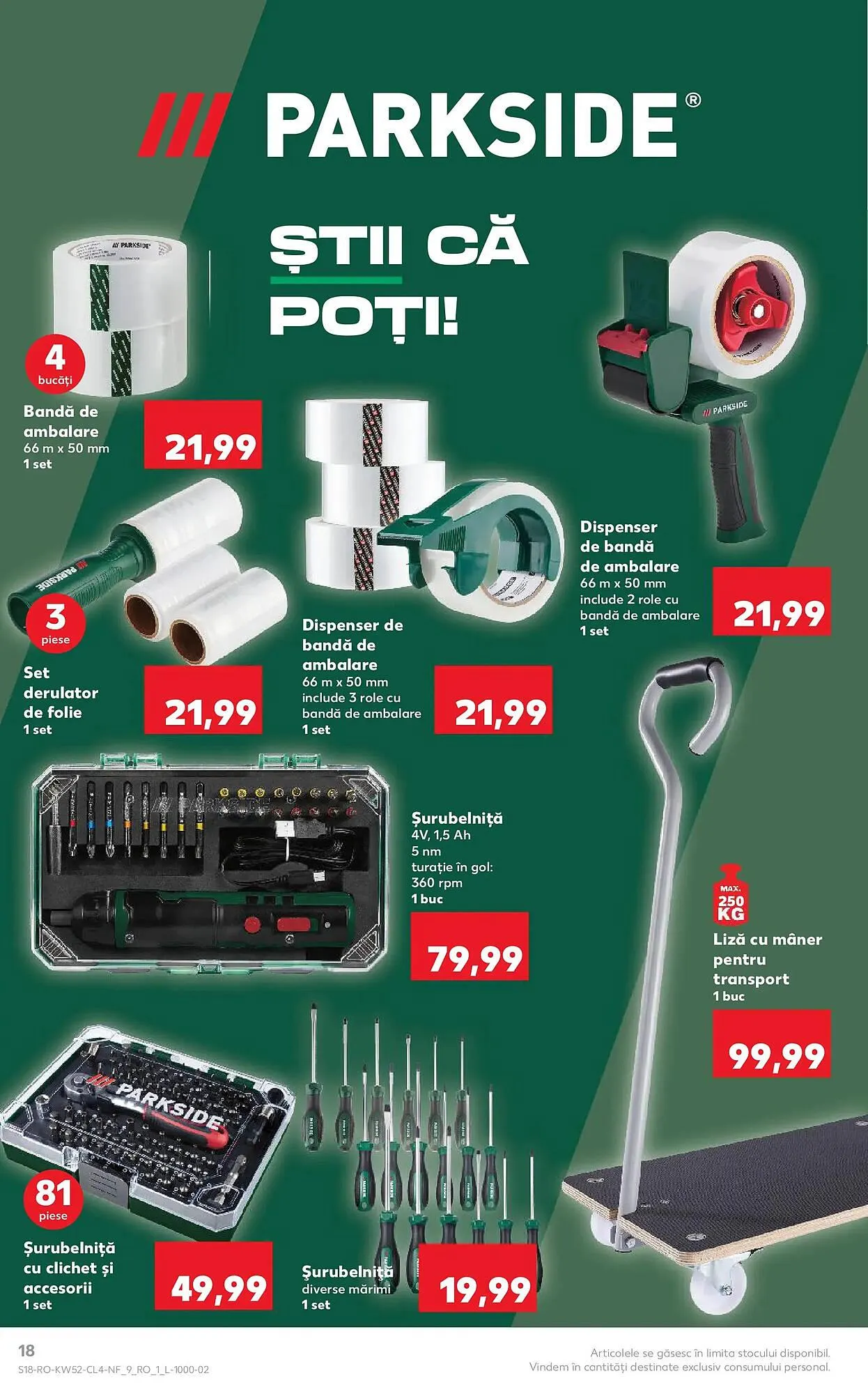 Catalog Catalog Kaufland de la 24 decembrie până la 30 decembrie 2025 - Revista Pagina 18