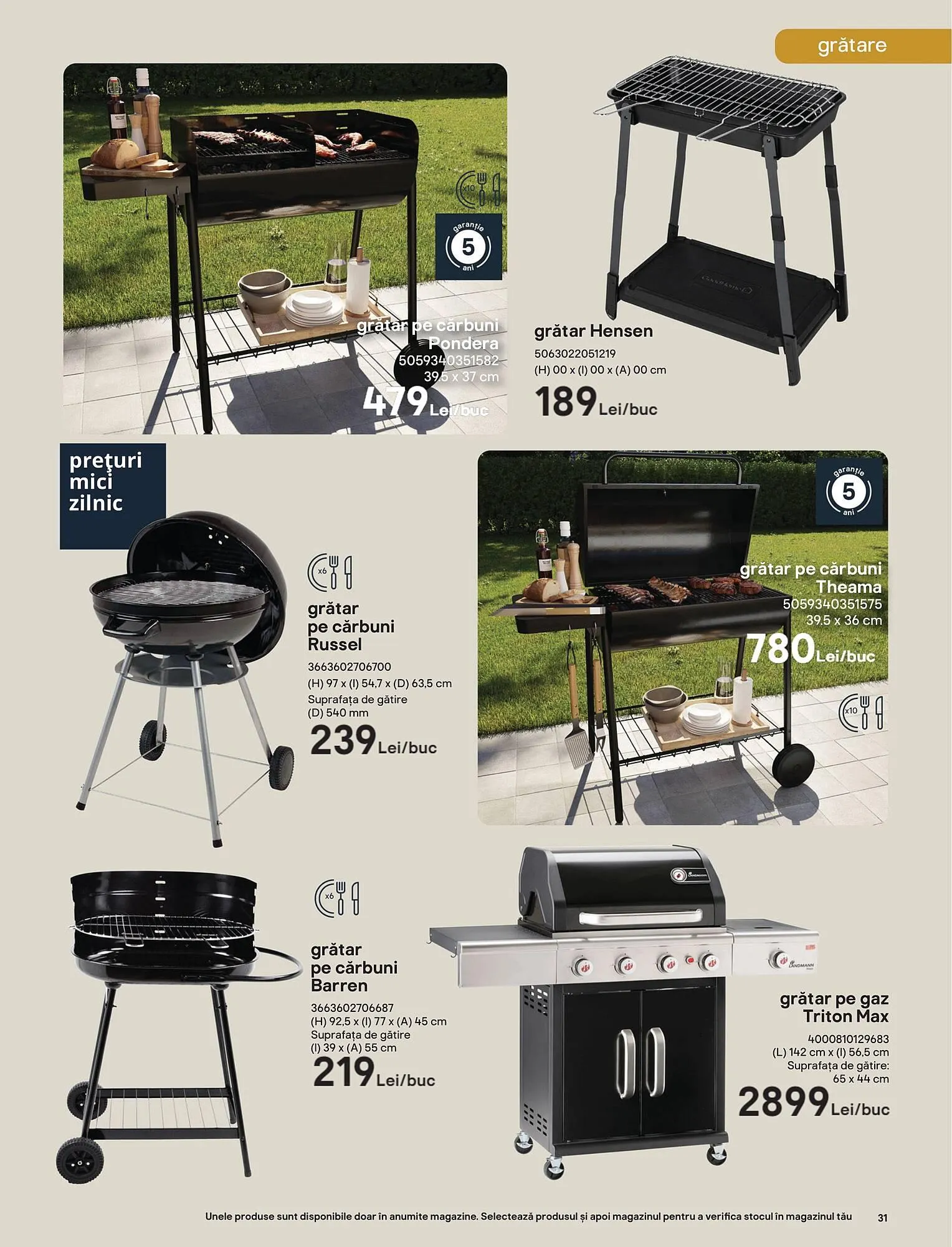 Catalog Catalog Brico Depôt de la 9 mai până la 22 aprilie 2025 - Revista Pagina 31