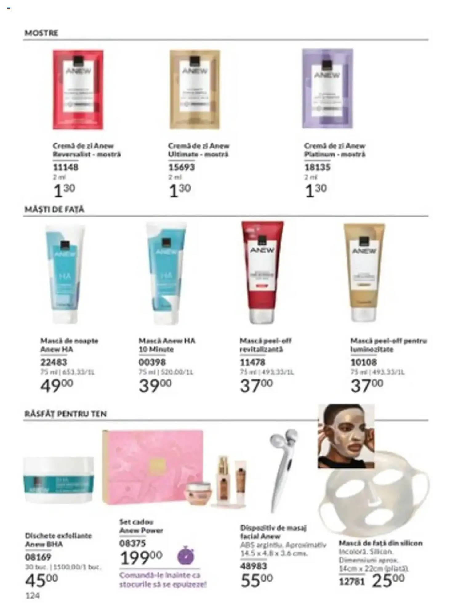 Catalog Catalog Avon de la 1 martie până la 31 martie 2025 - Revista Pagina 124