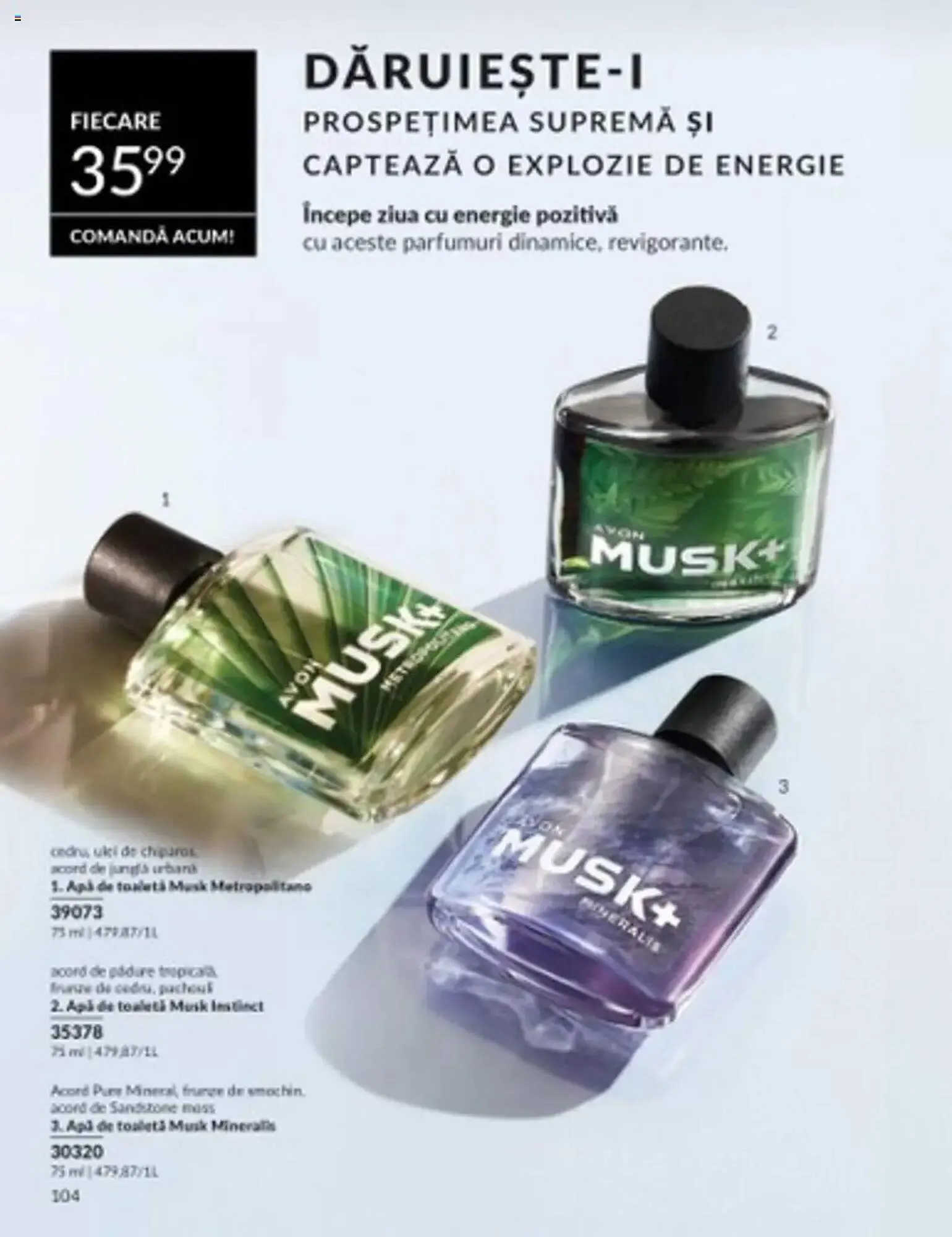 Catalog Catalog Avon de la 1 martie până la 31 martie 2025 - Revista Pagina 104