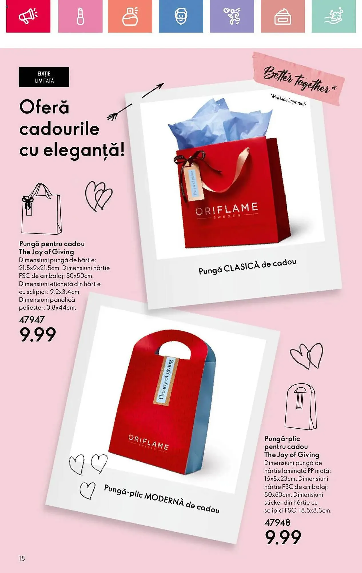 Catalog Catalog Oriflame de la 19 ianuarie până la 8 februarie 2025 - Revista Pagina 18