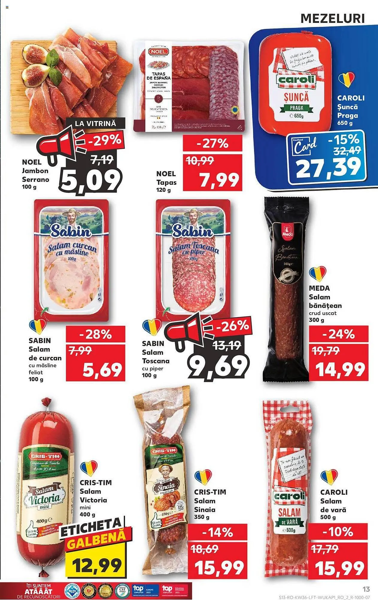 Catalog Kaufland catalog de la 6 septembrie până la 12 septembrie 2023 - Revista Pagina 13
