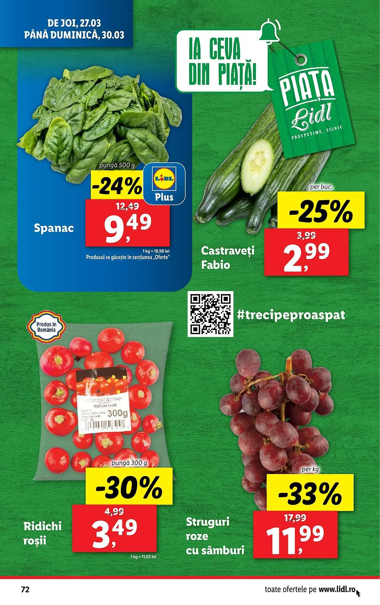 Catalog Catalog Lidl de la 24 martie până la 30 martie 2025 - Revista Pagina 72