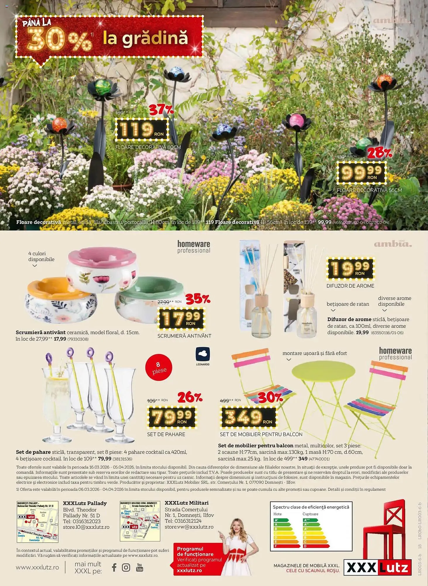 Catalog Catalog XXXLutz de la 16 martie până la 5 aprilie 2026 - Revista Pagina 18