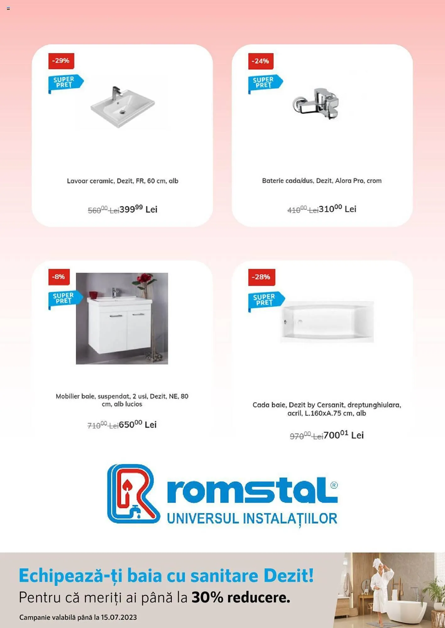 Catalog Romstal catalog de la 1 iulie până la 31 iulie 2023 - Revista Pagina 5