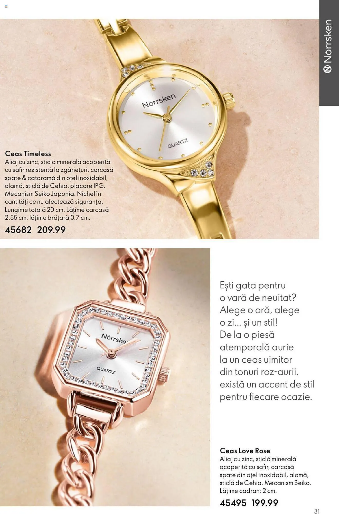 Catalog Oriflame catalog de la 24 mai până la 31 octombrie 2023 - Revista Pagina 31