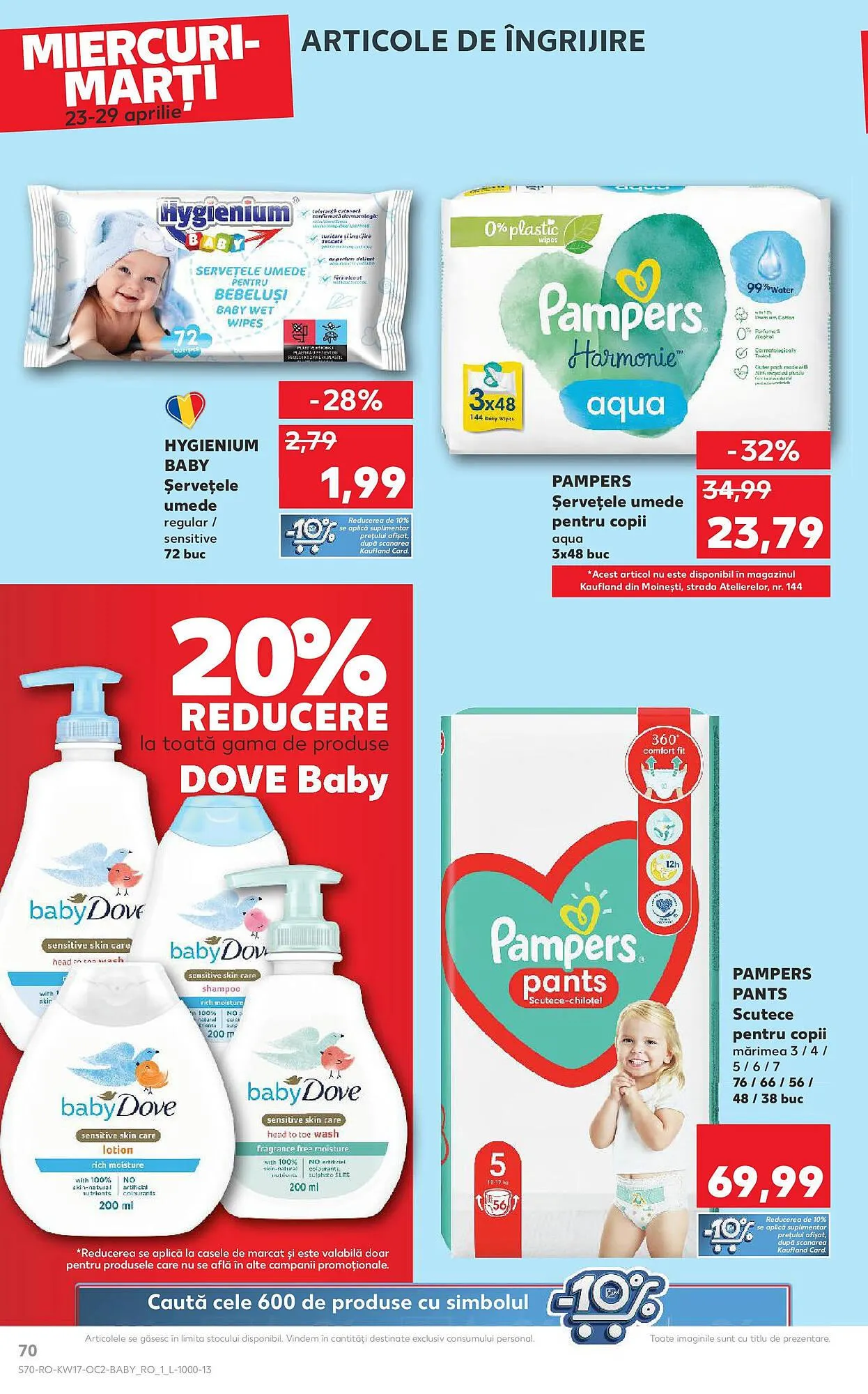 Catalog Catalog Kaufland de la 23 aprilie până la 29 aprilie 2025 - Revista Pagina 70