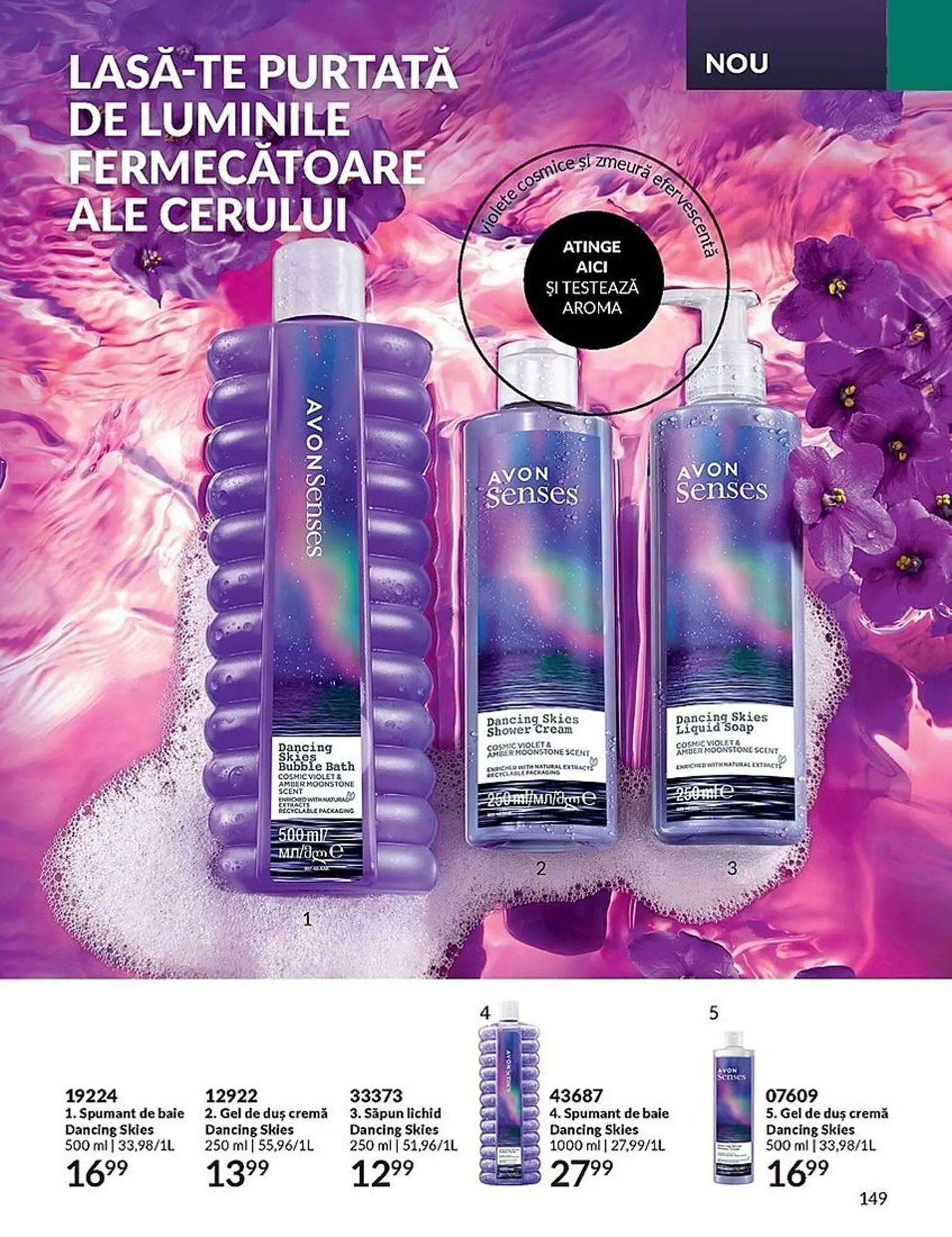Catalog Avon catalog de la 1 septembrie până la 30 septembrie 2023 - Revista Pagina 149