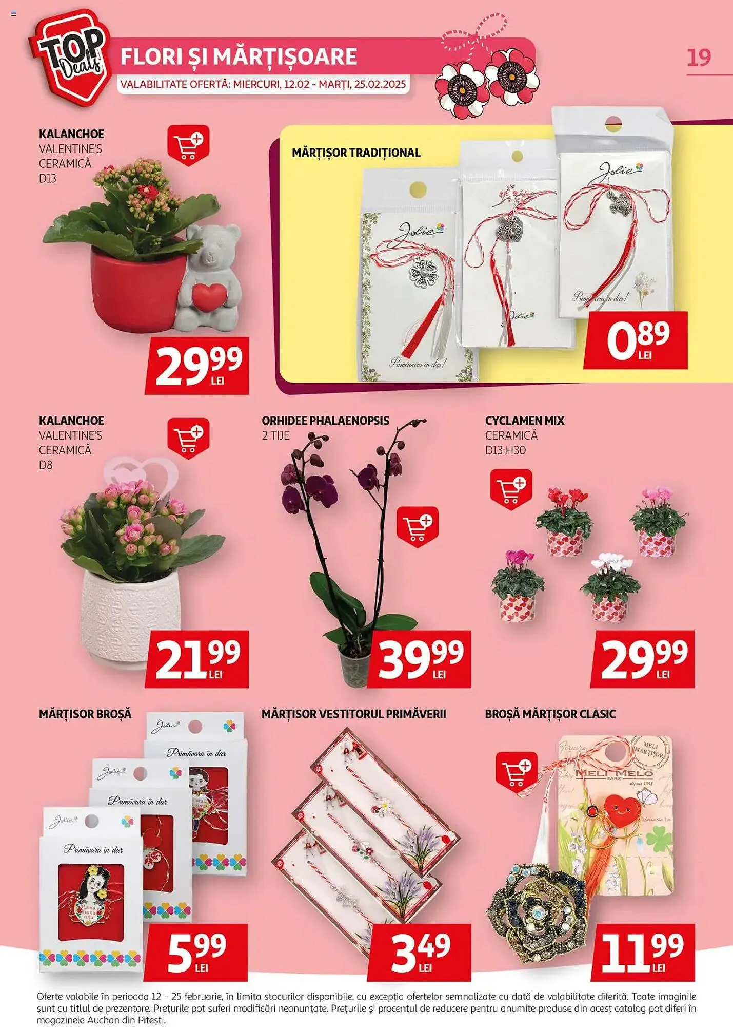 Catalog Catalog Auchan de la 12 februarie până la 25 februarie 2025 - Revista Pagina 19