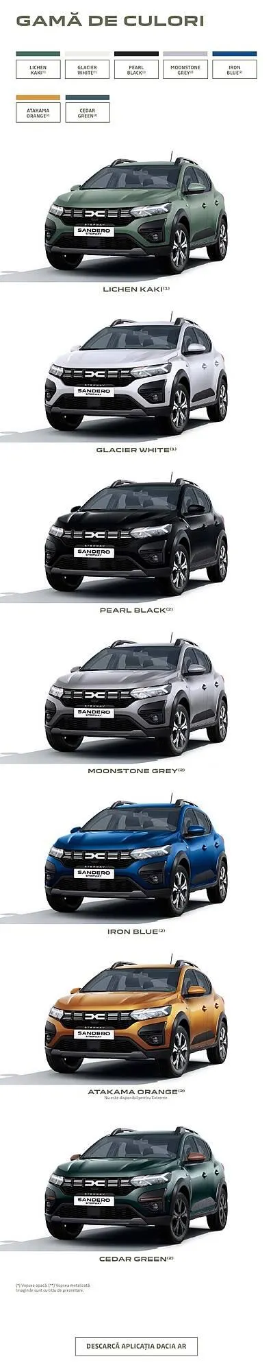 Catalog Dacia Sandero Stepway catalog de la 9 decembrie până la 8 decembrie 2024 - Revista Pagina 11