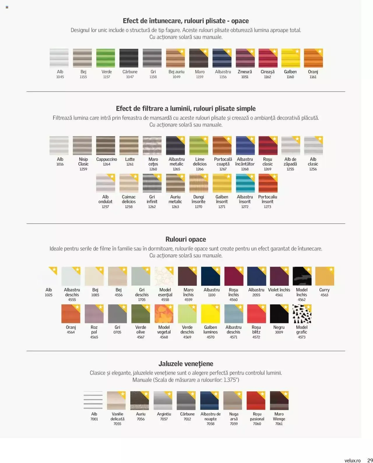 Catalog Velux catalog - Camera ta de zi reinventată de la 27 decembrie până la 31 decembrie 2024 - Revista Pagina 29