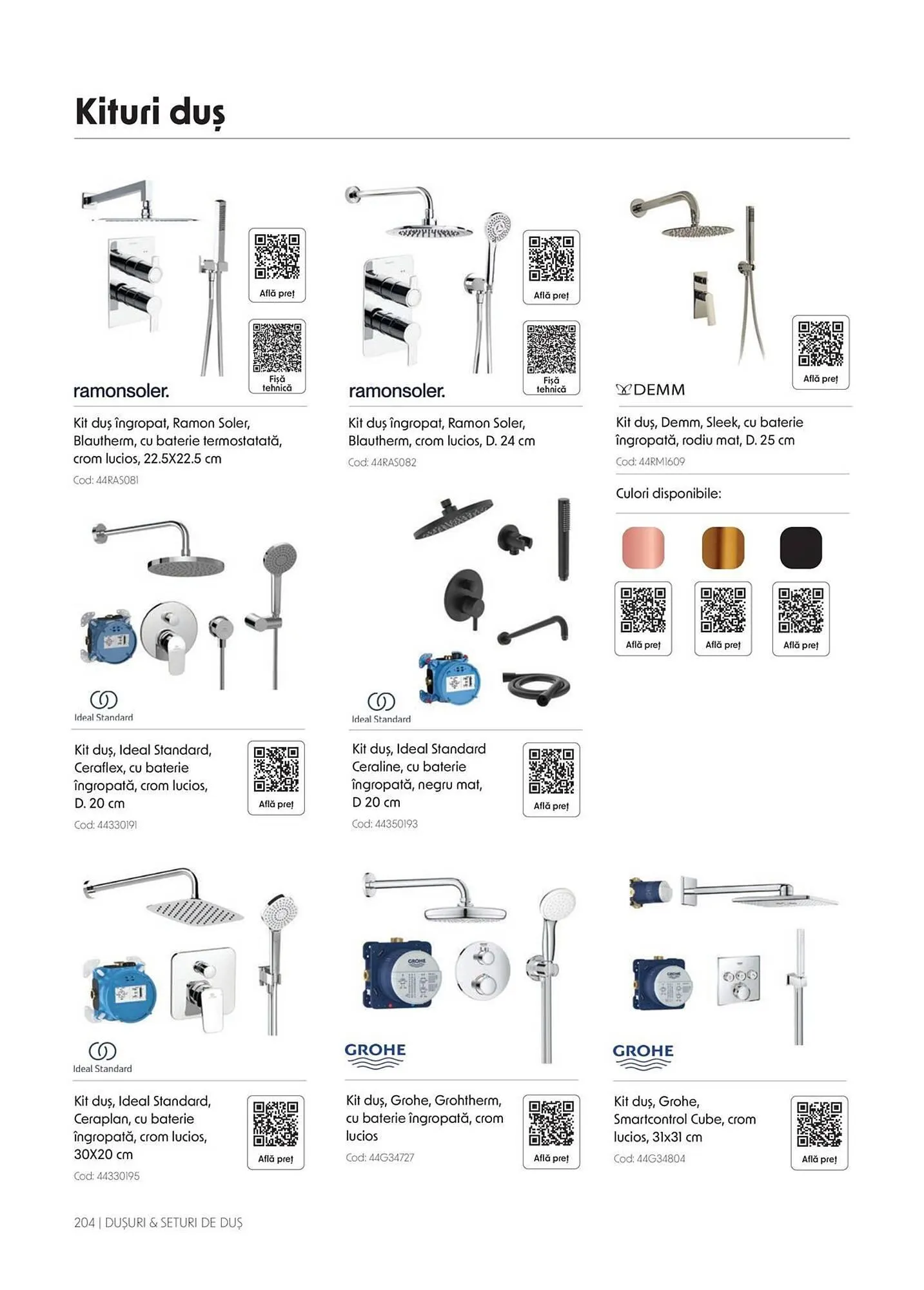 Catalog Catalog Romstal de la 1 aprilie până la 31 decembrie 2026 - Revista Pagina 204