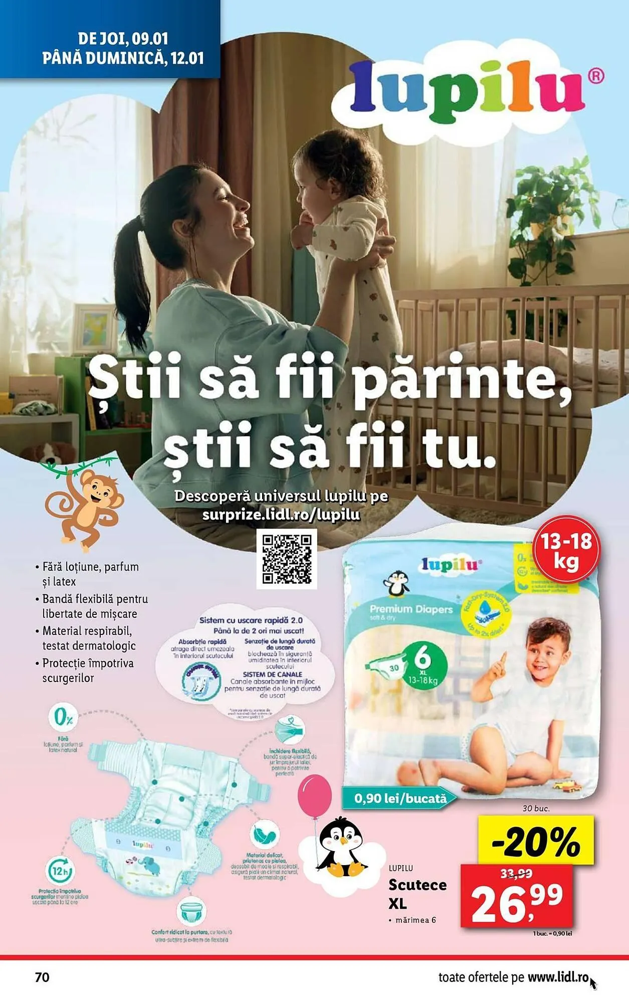 Catalog Catalog Lidl de la 6 ianuarie până la 12 ianuarie 2025 - Revista Pagina 70
