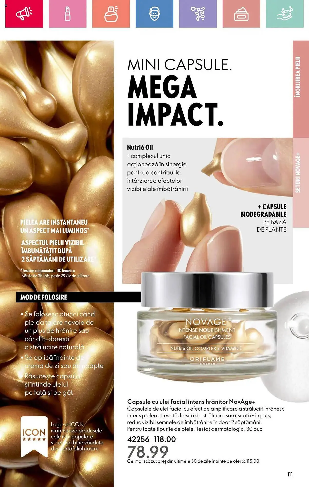 Catalog Catalog Oriflame de la 25 mai până la 14 iunie 2025 - Revista Pagina 111