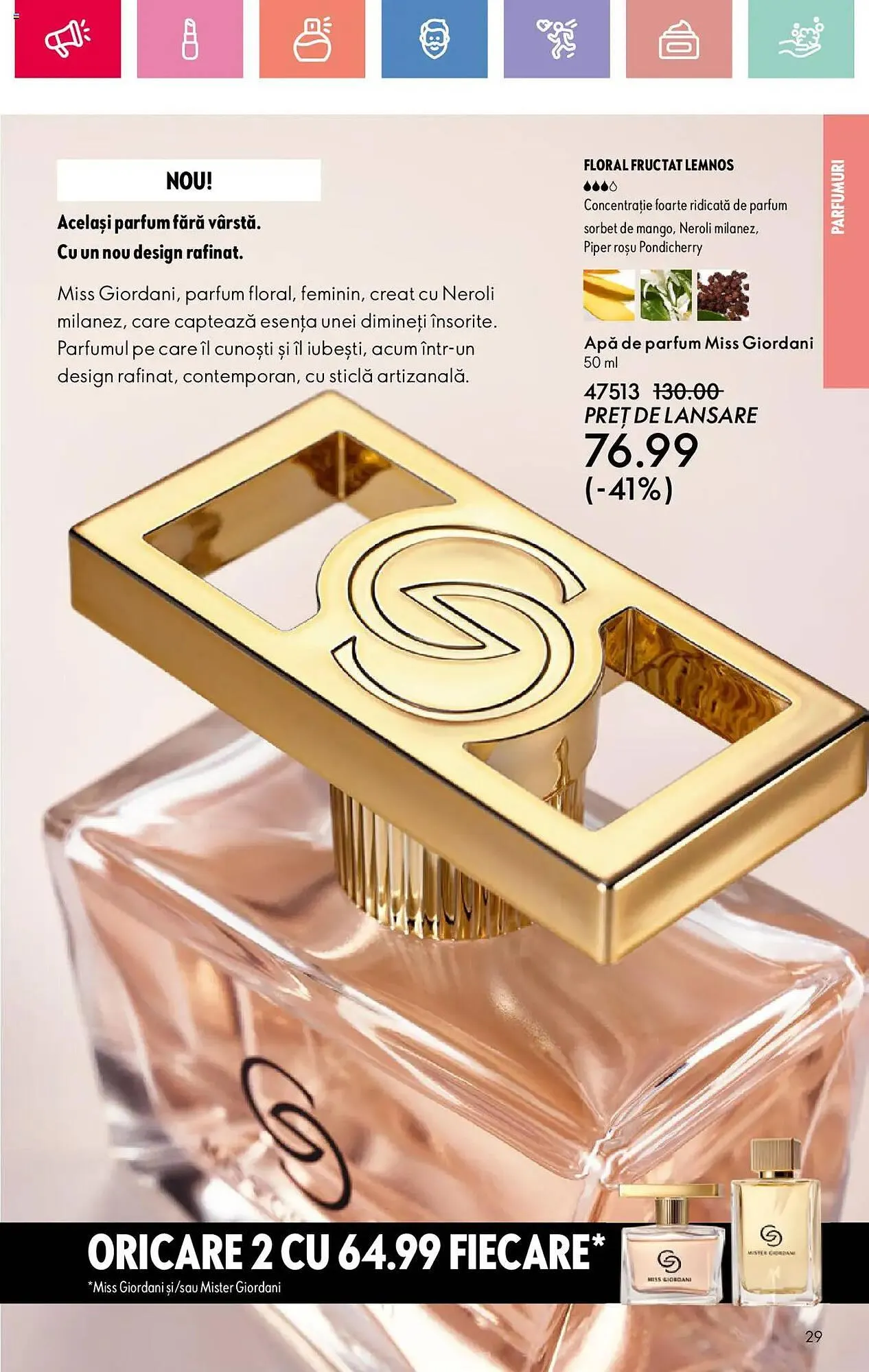 Catalog Catalog Oriflame de la 19 ianuarie până la 8 februarie 2025 - Revista Pagina 29
