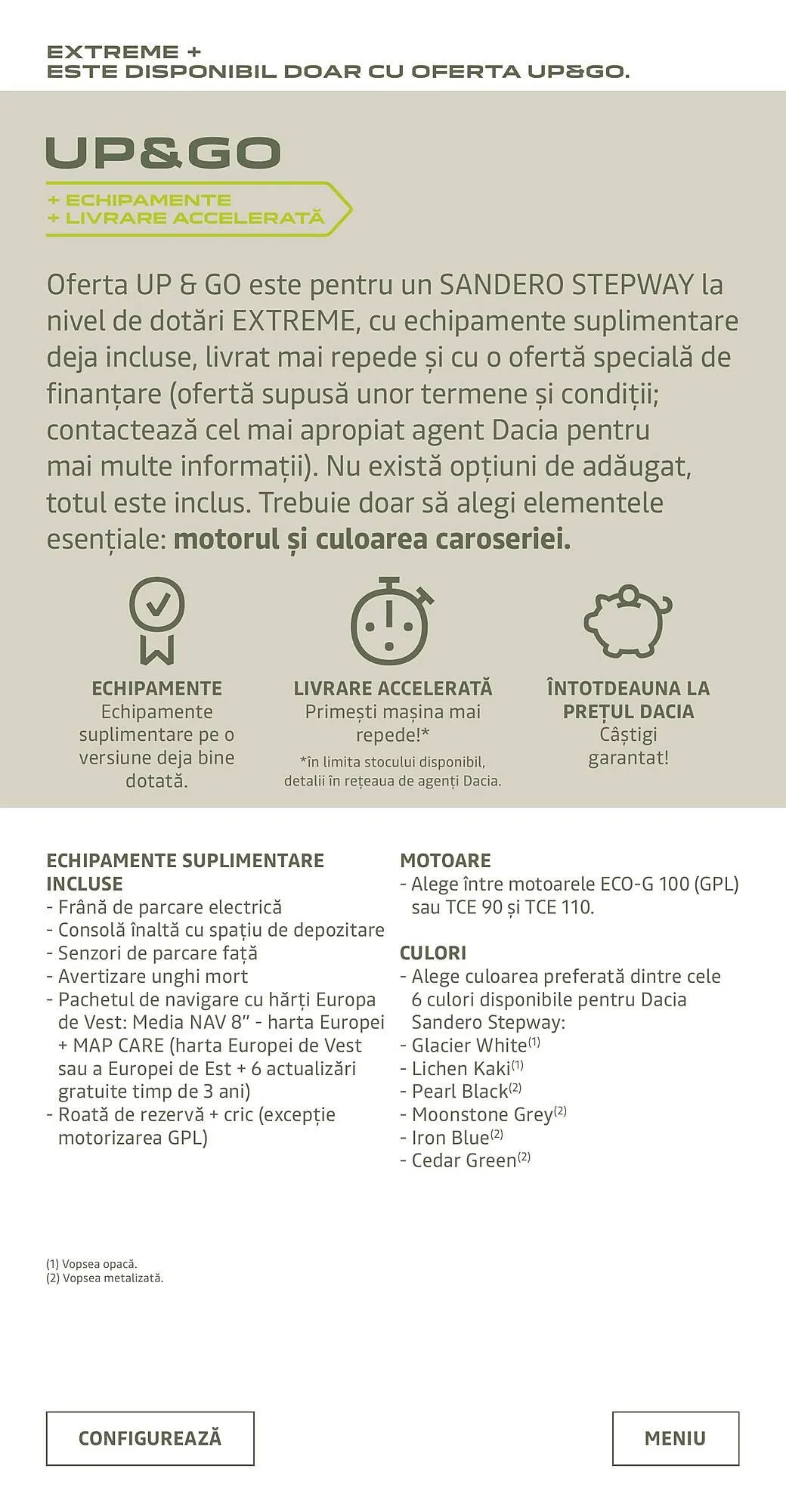 Catalog Dacia Sandero Stepway catalog de la 9 decembrie până la 8 decembrie 2024 - Revista Pagina 16