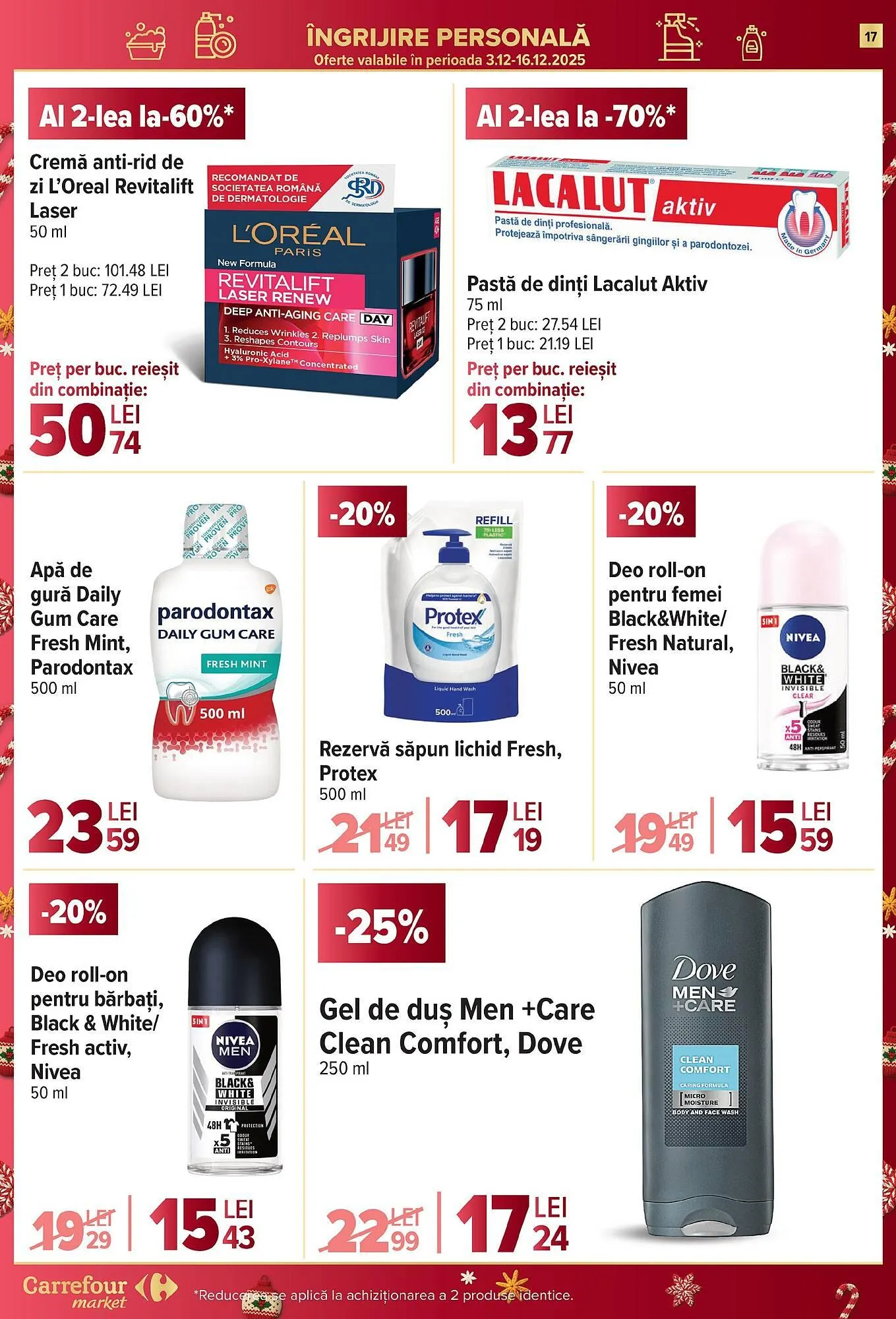 Catalog Catalog Carrefour Market de la 10 decembrie până la 16 decembrie 2025 - Revista Pagina 17
