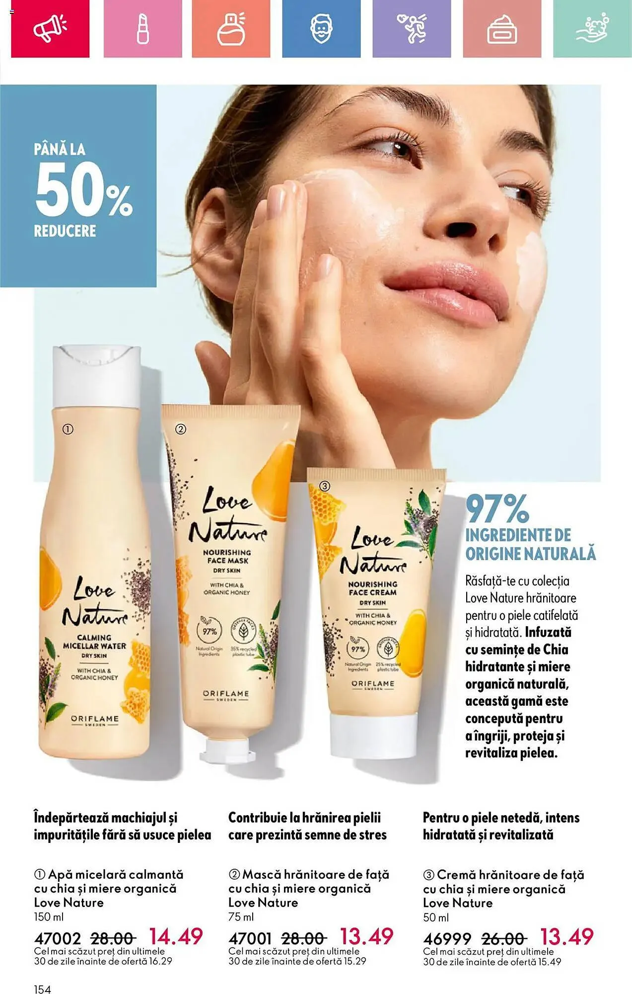 Catalog Catalog Oriflame de la 15 iunie până la 5 iulie 2025 - Revista Pagina 154