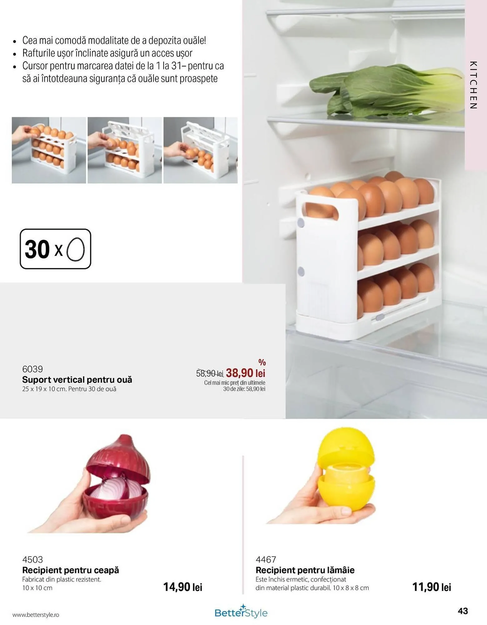Catalog Catalog BetterStyle de la 3 februarie până la 28 februarie 2025 - Revista Pagina 43