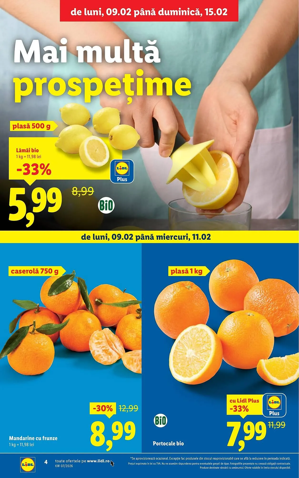 Catalog Catalog Lidl de la 9 februarie până la 15 februarie 2026 - Revista Pagina 4