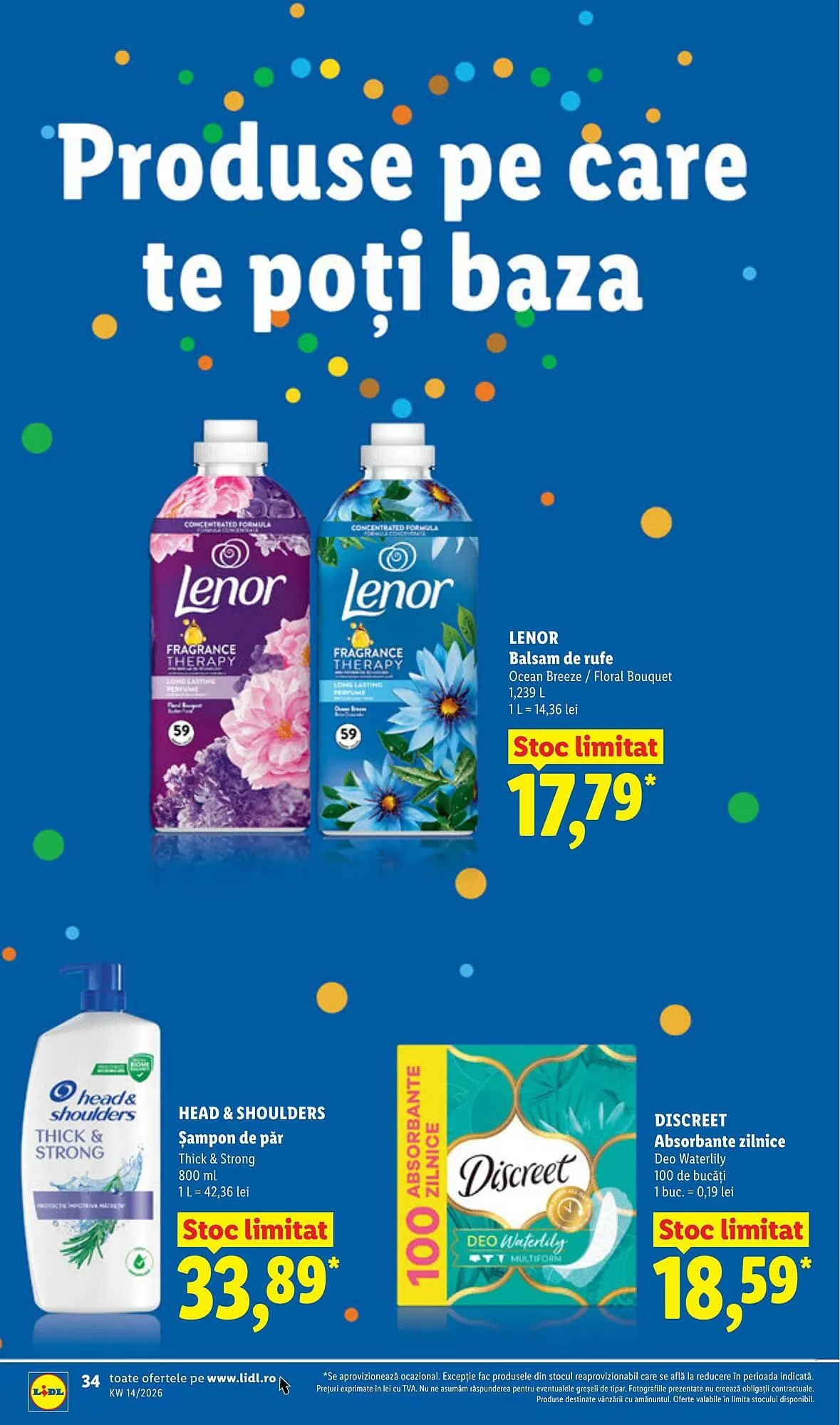 Catalog Catalog Lidl de la 30 martie până la 5 aprilie 2026 - Revista Pagina 34