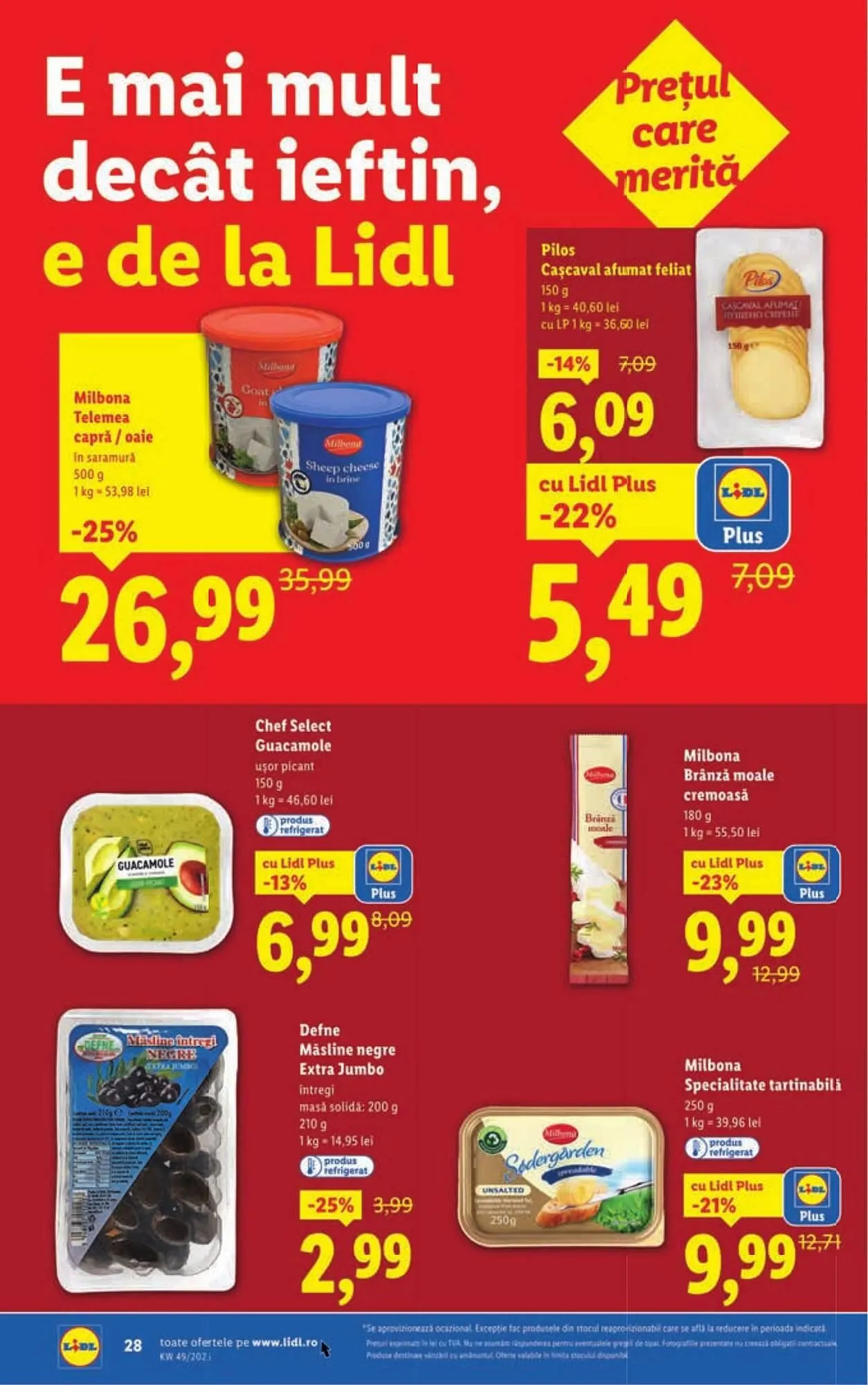 Catalog Catalog Lidl de la 1 decembrie până la 7 decembrie 2025 - Revista Pagina 28