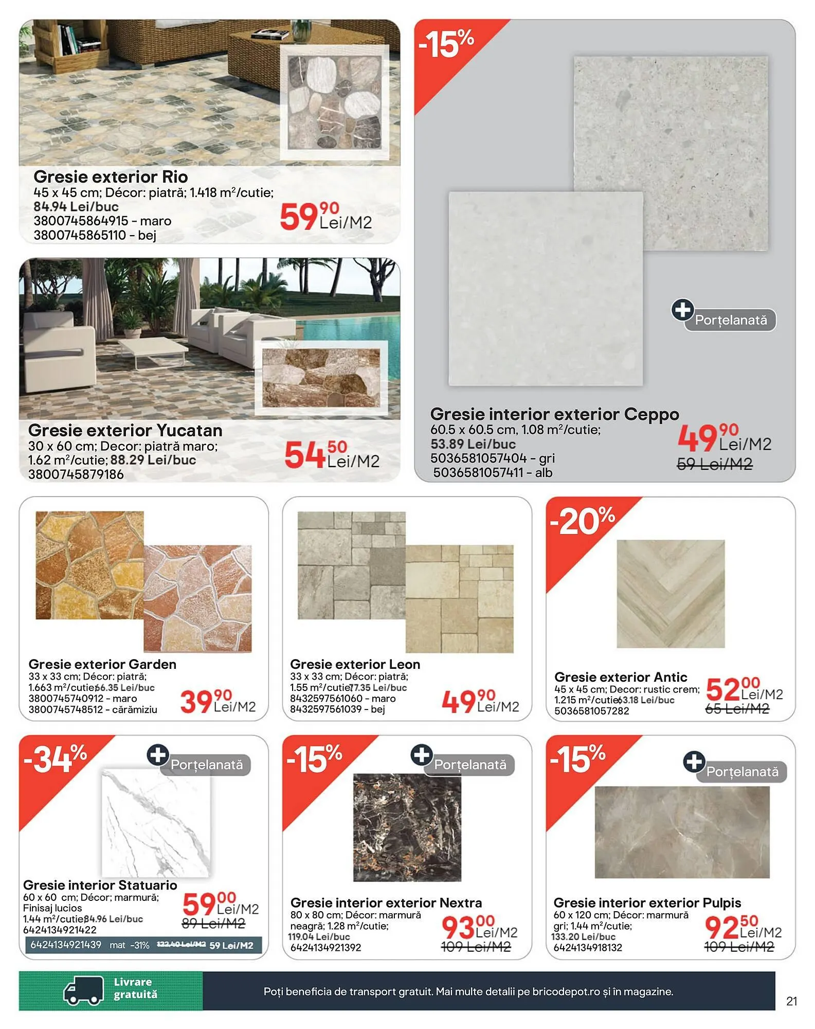 Catalog Brico Depôt catalog de la 4 aprilie până la 30 aprilie 2024 - Revista Pagina 21