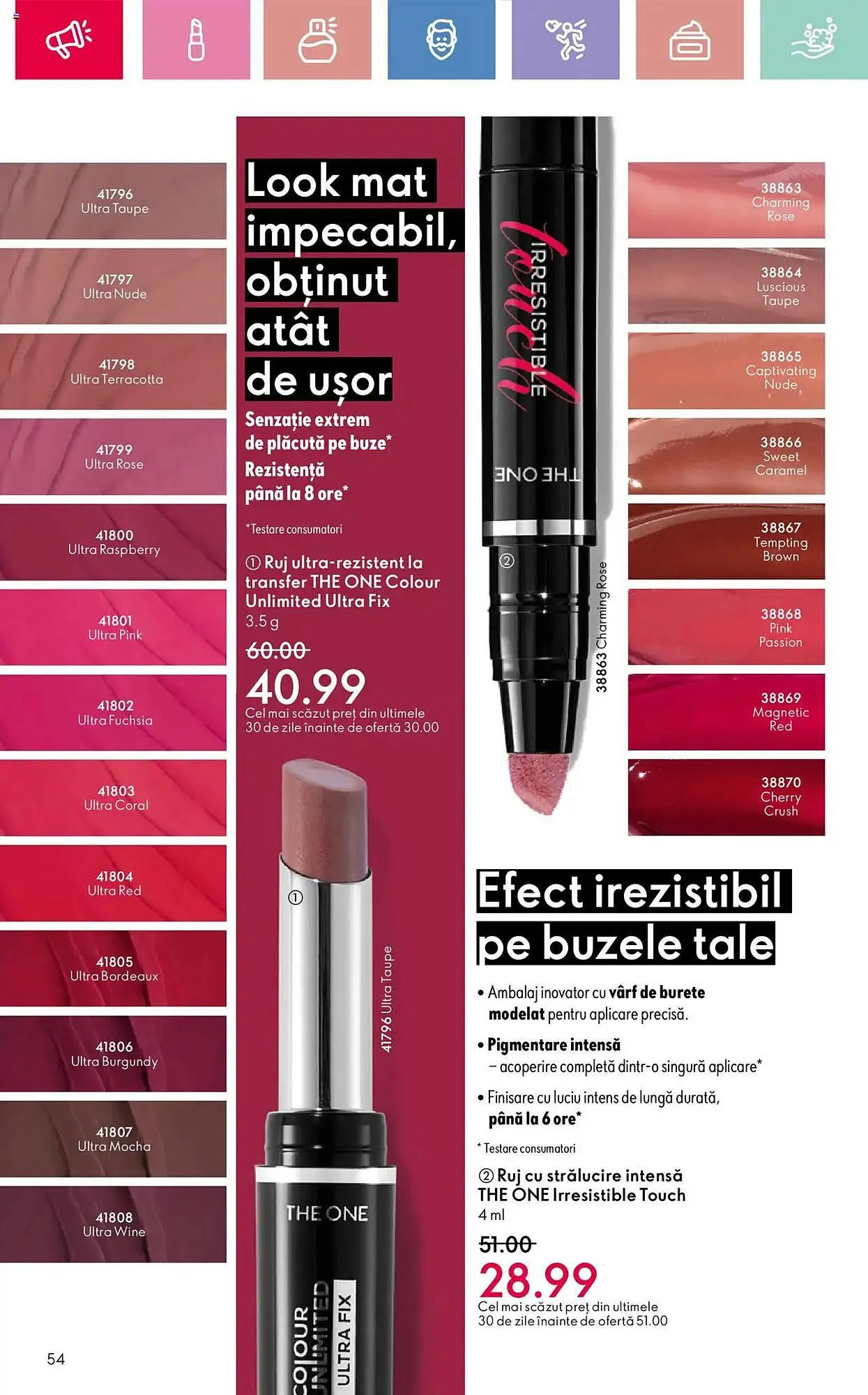 Catalog Catalog Oriflame de la 13 aprilie până la 3 mai 2025 - Revista Pagina 54