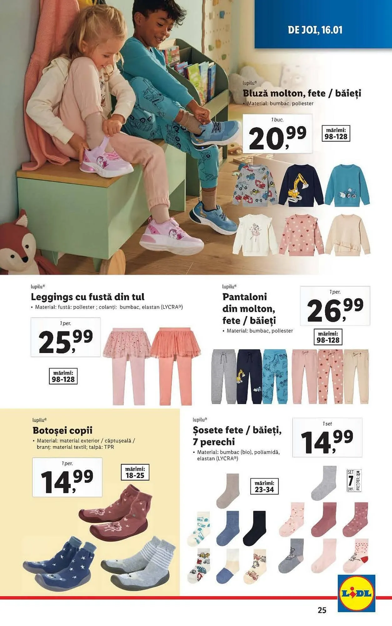 Catalog Catalog Lidl de la 13 ianuarie până la 19 ianuarie 2025 - Revista Pagina 25