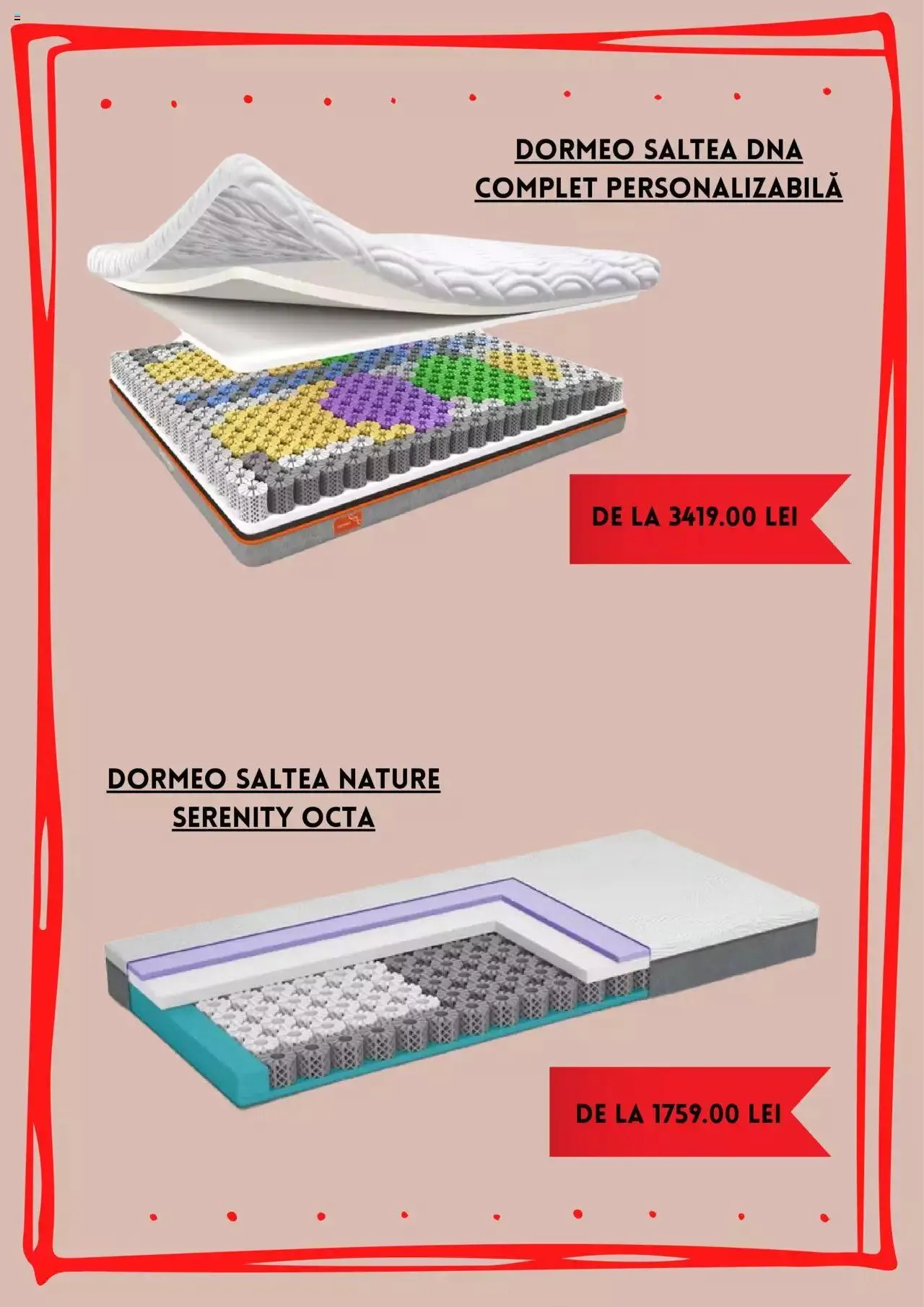 Catalog Catalog Dormeo de la 8 aprilie până la 31 decembrie 2024 - Revista Pagina 3